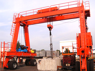 high quality rubber tyred quay gantry cranes are supplied.
