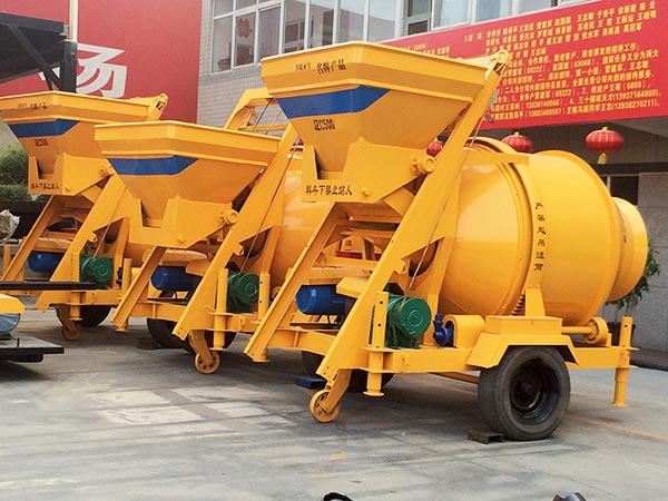 JZC500 portable concrete mixer