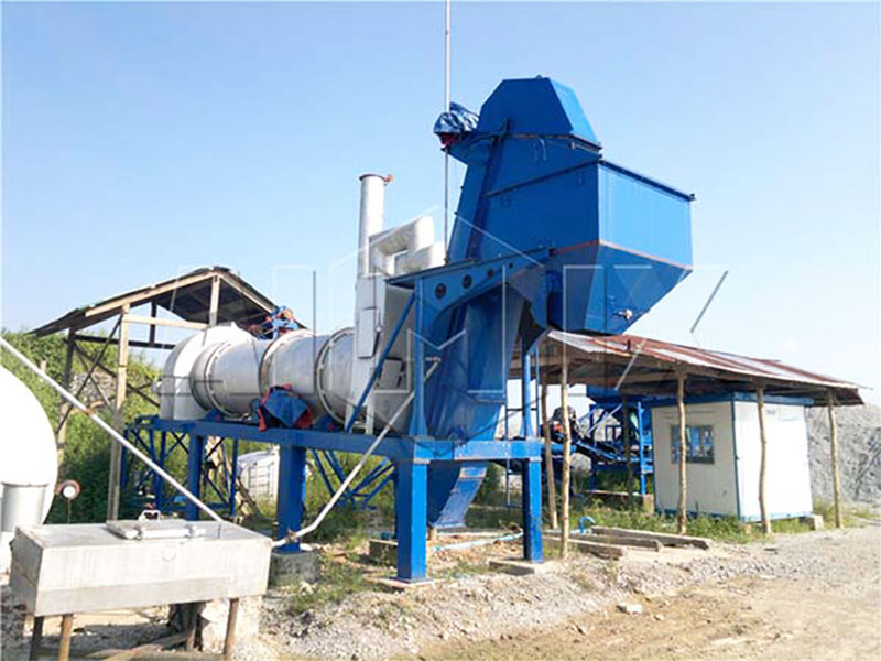 mobile asphalt mixing plant