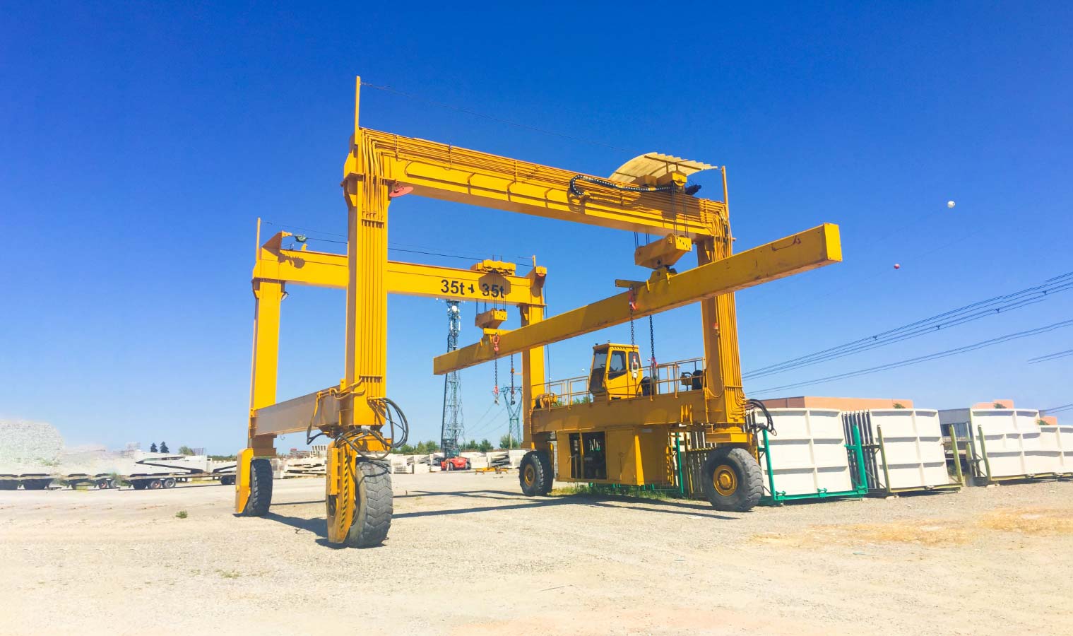 Rubber-Tyred Gantry Crane