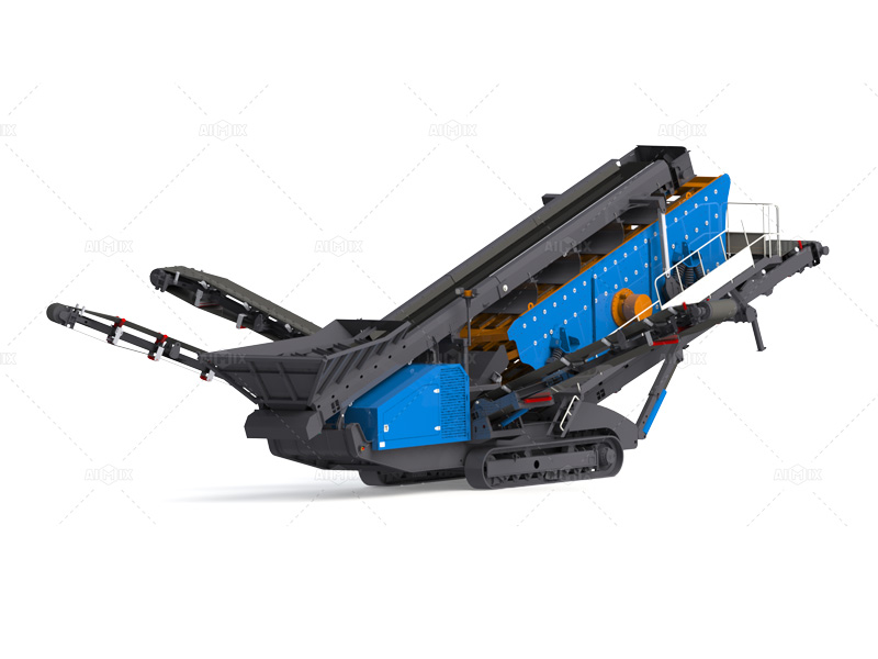 3d crawler mobile limestone crusher