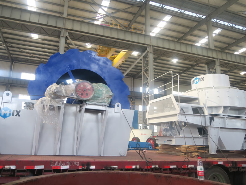 AIMIX sand making crusher exported