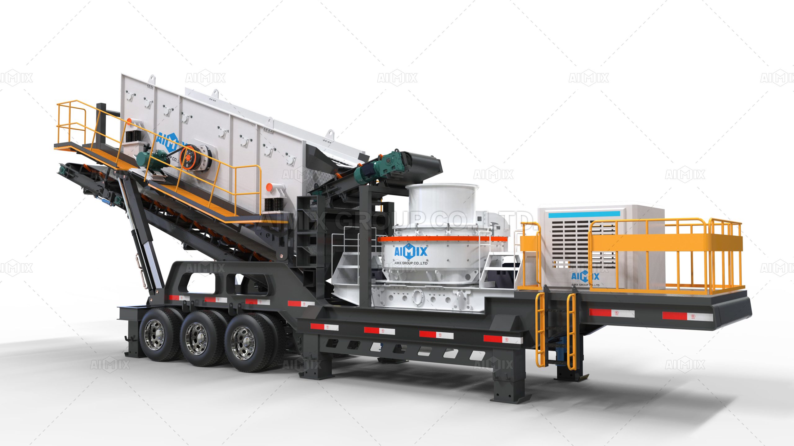 mobile sand making machine