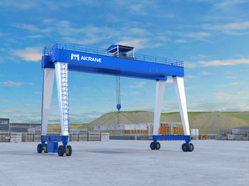 double beam mobile gantry crane