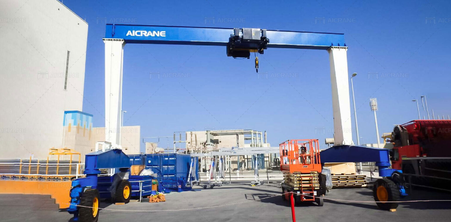 single beam mobile gantry crane