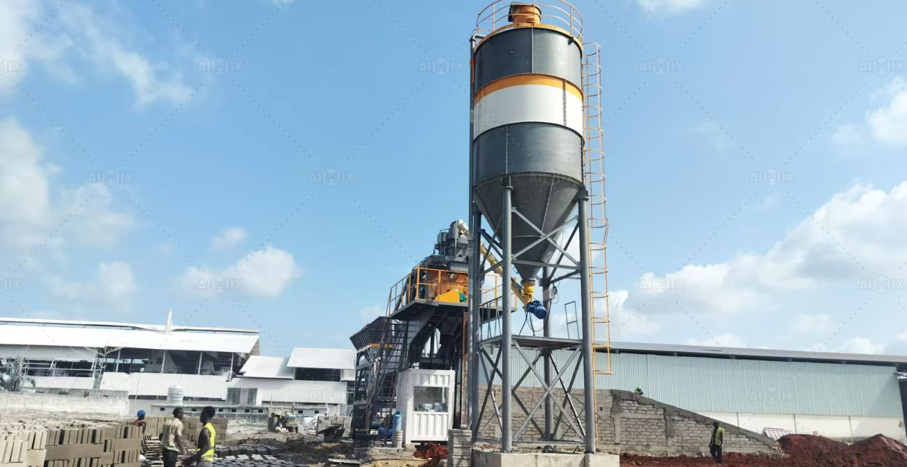 AJY mobile batch plant for South Africa