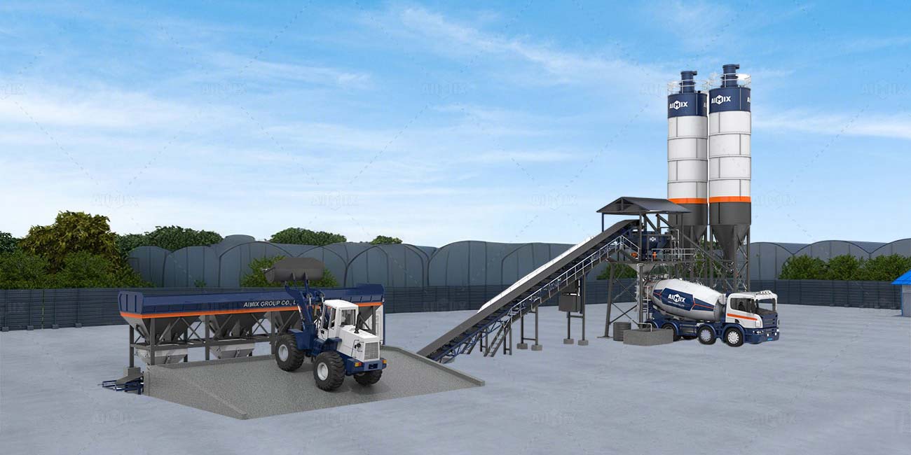 dry mix concrete plant