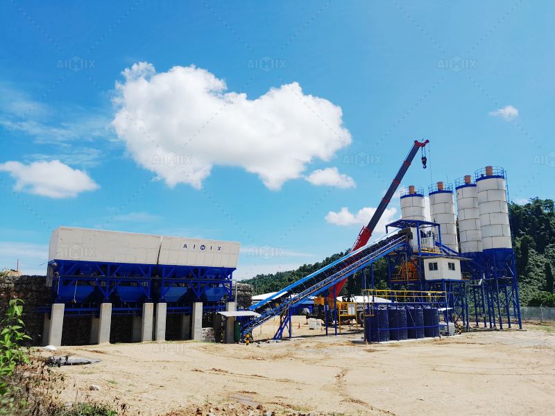 types of batching plant